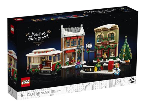 lego winter village 2022|LEGO 10308 Holiday Main Street officially revealed as the 2022。